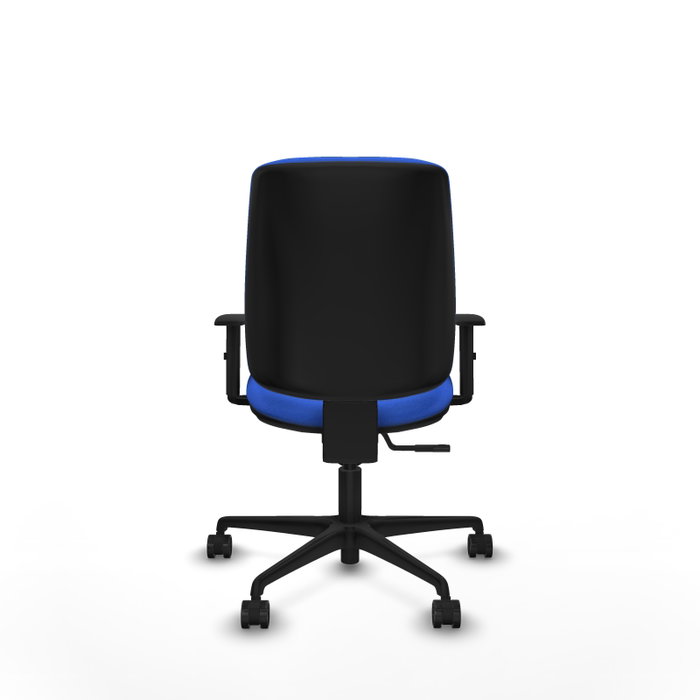 PIQUERAS Y CRESPO Silla de oficina Alares, Mecanismo Sincro, Tela Azul PIQUERAS Y CRESPO Silla de oficina Alares, Mecanismo Sincro, Tela Azul