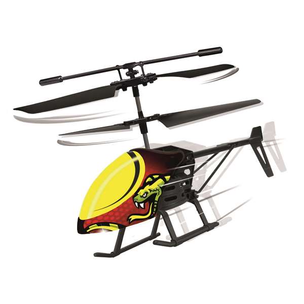 World Brands Helicoptero King Cobra 2.5 canales con mando por infrarrojos y cargador USB para ninos desde 3 anos