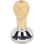 Eureka Tamper 58mm con mango de madera de roble
