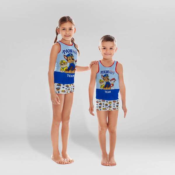 Cerdá Pijama Tirantes Single Jersey Neceser Paw Patrol Talla 5 Años