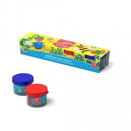 ArtBerry Set de Masa Bio para Modelar con Aloe Vera, 4 Colores de 35g
