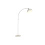 DKD Home Decor Lámpara de Pie de Metal Beige y Dorado 104x35x178 cm