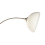 DKD Home Decor Lámpara de Pie de Metal Beige y Dorado 104x35x178 cm