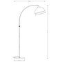DKD Home Decor Lámpara de Pie de Metal Beige y Dorado 104x35x178 cm