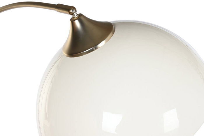 DKD Home Decor Lámpara de Pie Beige Dorado Metal 104 x 35 x 178 cm DKD Home Decor Lámpara de Pie Beige Dorado Metal 104 x 35 x 178 cm