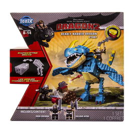 Ionix, Cómo entrenar a tu dragón 2 - Dragón Nadder Mortal, Juego de construcción, 21002, Para niños, 8 - 14 años, 121 pzs