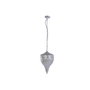 DKD Home Decor Lámpara de Techo Metal Plateado 30x30x55 cm