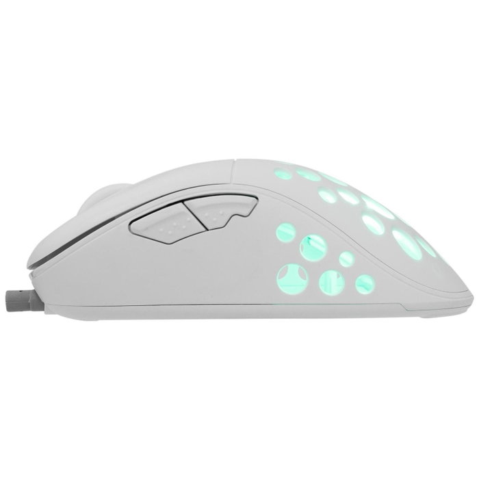 White Shark Azrael Ratón Gaming RGB 12800 dpi Blanco White Shark Azrael Ratón Gaming RGB 12800 dpi Blanco
