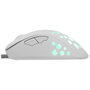 White Shark Azrael Ratón Gaming RGB 12800 dpi Blanco
