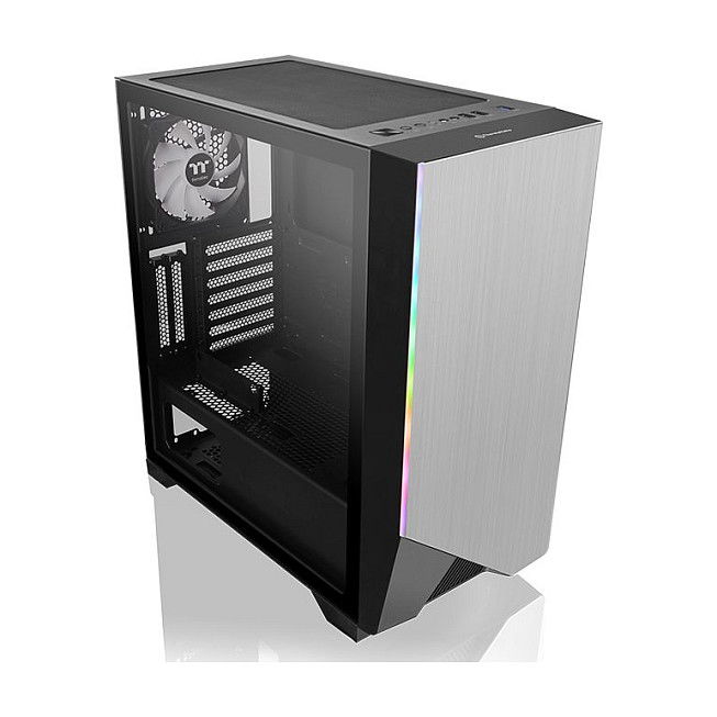 Thermaltake H550 TG ARGB Black Midi Tower PC ATX, Micro-ATX, Mini-ITX con Panel de Vidrio Templado