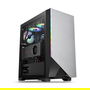 Thermaltake H550 TG ARGB Black Midi Tower PC ATX, Micro-ATX, Mini-ITX con Panel de Vidrio Templado