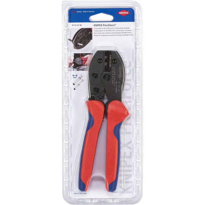 Knipex PreciForce Pinza de Crimpado para MC4 / EVO2 Knipex PreciForce Pinza de Crimpado para MC4 / EVO2