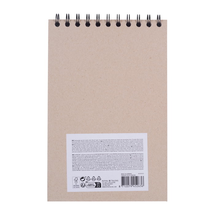 Talens | Pantone Cuaderno de Bocetos A5, 30 Hojas Talens | Pantone Cuaderno de Bocetos A5, 30 Hojas