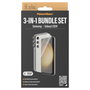 PanzerGlass Protector de Pantalla 3 en 1 Samsung Galaxy S24 Ultra Wide Fit con EasyAligner, Kit Completo de Aplicación