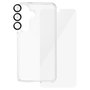 PanzerGlass Protector de Pantalla 3 en 1 Samsung Galaxy S24 Ultra Wide Fit con EasyAligner, Kit Completo de Aplicación