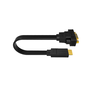 EWENT EW9869 Adaptador de Cable de Vídeo HDMI a VGA Negro 0,15 m