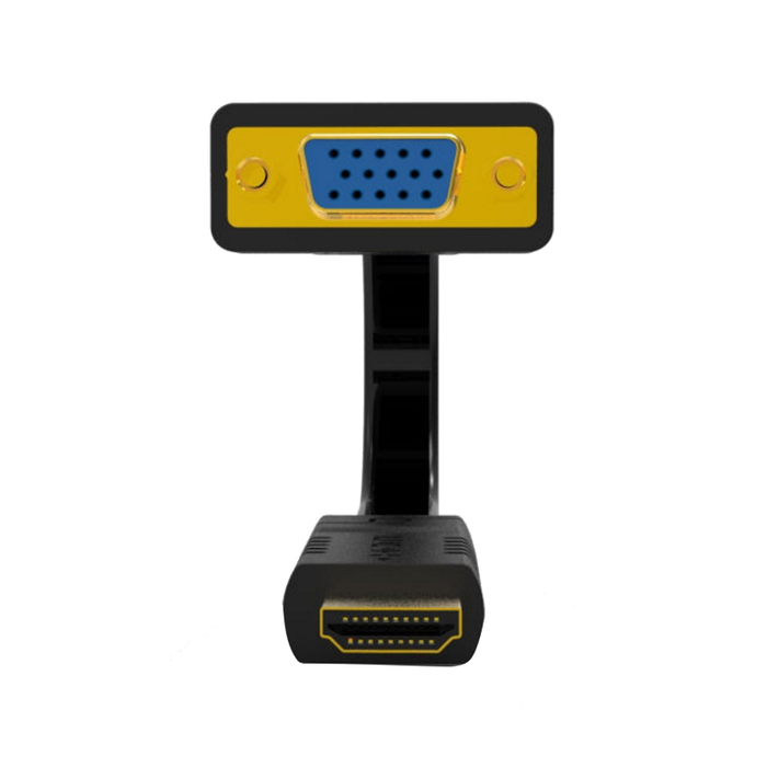 EWENT EW9869 Adaptador de Cable de Vídeo HDMI a VGA Negro 0,15 m