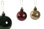 DKD Home Decor Set de 50 Bolas de Decoración Rojo y Verde