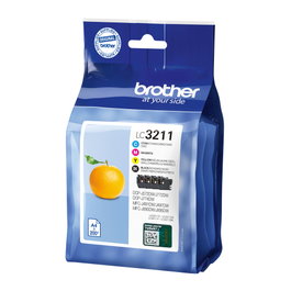 Brother LC3211VAL Pack de 4 Cartuchos de Tinta (BK/C/M/Y) Original
