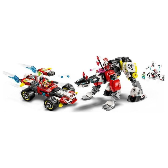 LEGO DREAMZzz Meca Tigre de Cooper y Bólido de Zero 71497