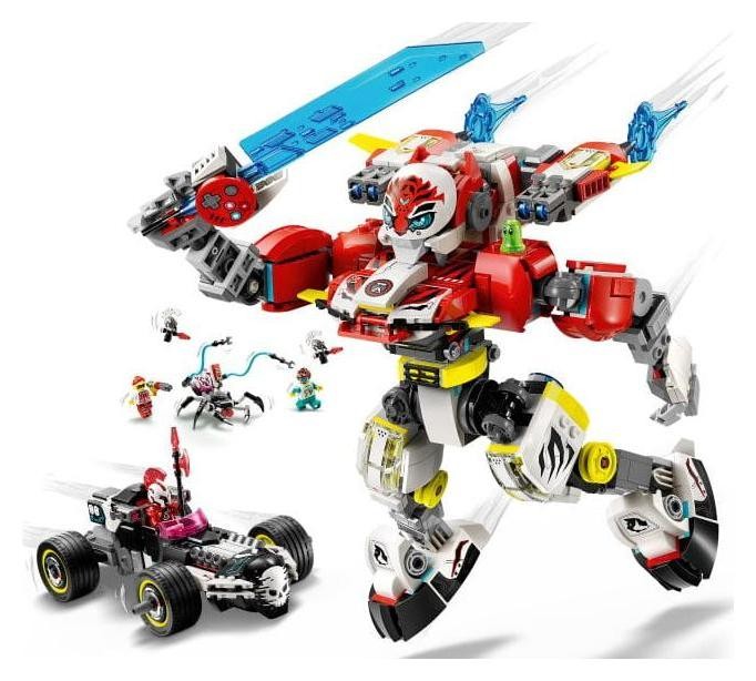 LEGO DREAMZzz Meca Tigre de Cooper y Bólido de Zero 71497