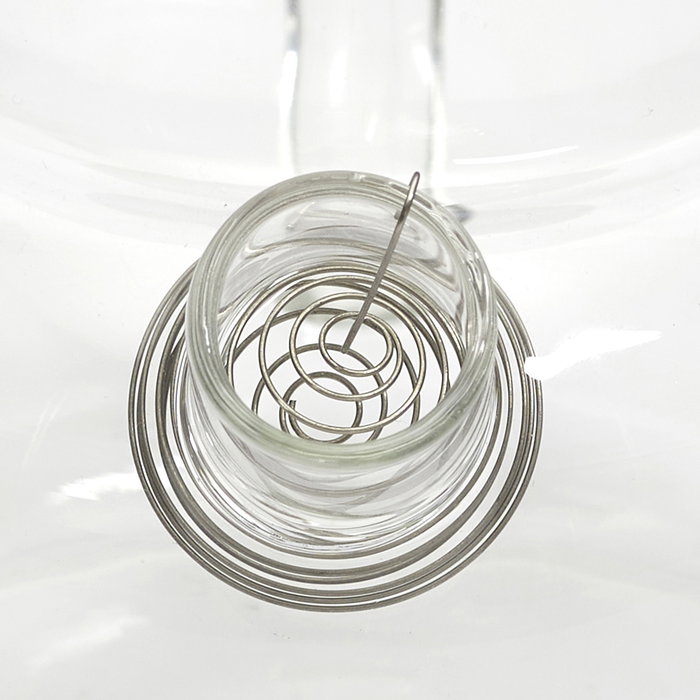 Home Deco Factory Tetera de Vidrio Borosilicatado con Tapa de Acacia y Filtro, 900 ml - Colección Cocooning