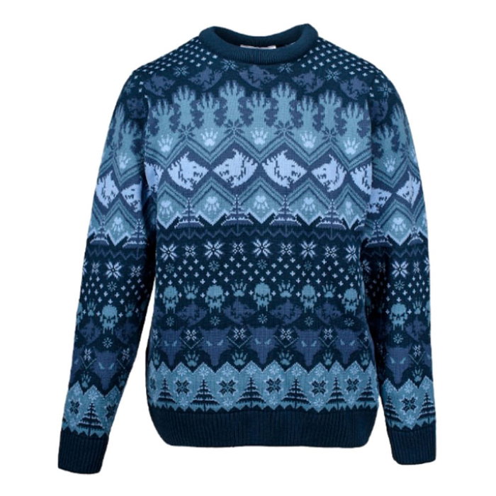 Warhammer 40,000 Suéter navideño Space Wolves talla XL Warhammer 40,000 Suéter navideño Space Wolves talla XL