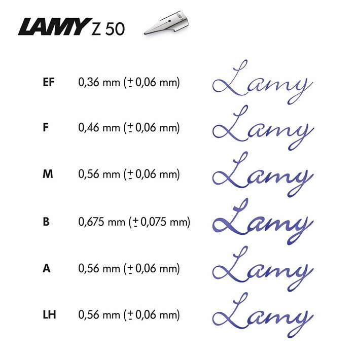 Lamy pluma estilográfica al-star aluminio ligero mango ergonómico cartucho tinta azul punta f petróleo