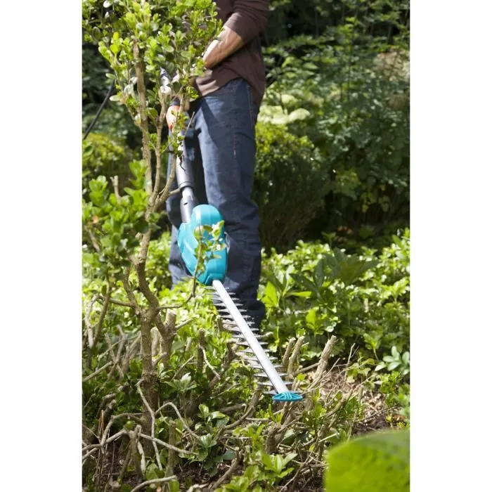 Gardena Cortasetos Eléctrico THS 500 - 500W, 48cm, para Altura, Telescópico hasta 3.5m