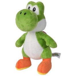 Simba Yoshi Peluche 20 cm | Figura Oficial Nintendo Super Mario | Peluche de Personaje para Colección y Decoración