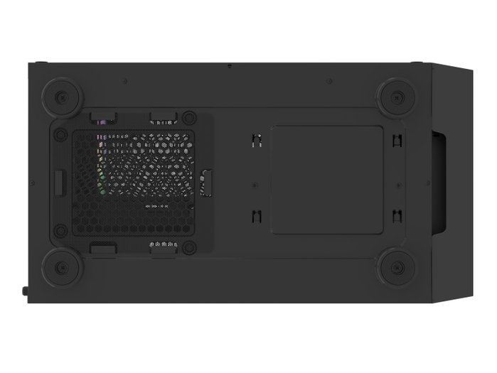 Fury Shobo SH8F ARGB Torre Midi Negra con Ventana Lateral y 4 Ventiladores ARGB de 120mm