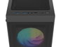 Fury Shobo SH8F ARGB Torre Midi Negra con Ventana Lateral y 4 Ventiladores ARGB de 120mm