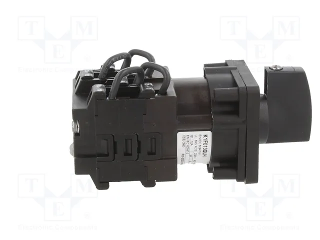 SCHNEIDER ELECTRIC Interruptor de leva 12A 4 posiciones 0-1-2-3 negro