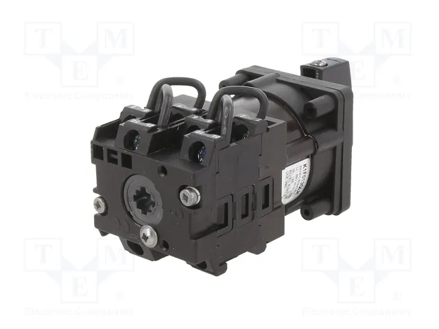SCHNEIDER ELECTRIC Interruptor de leva 12A 4 posiciones 0-1-2-3 negro