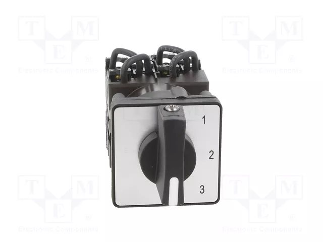 SCHNEIDER ELECTRIC Interruptor de leva 12A 4 posiciones 0-1-2-3 negro