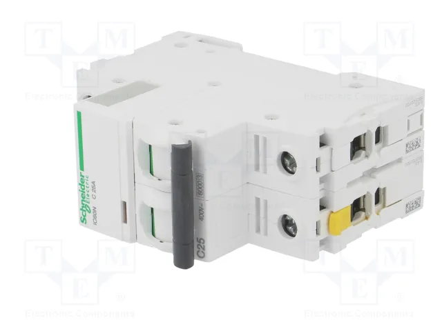 SCHNEIDER ELECTRIC iC60N Interruptor magnetotérmico 25A 2 Polos Curva C