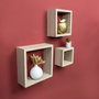 Moblekit Set de 3 Estantes Flotantes SVEN Oak