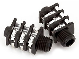 Fender Conjunto de 2 Jacks de Amplificador Estéreo de 6 Pines