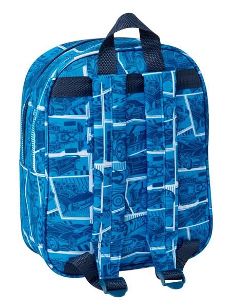 Safta Mochila de Guardería 3D Hot Wheels