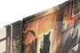 DKD Home Decor Cuadro Lienzo MDF Gato Baño 40x1,8x60 Surtido de 4