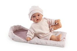 Antonio Juan Muñeca Kika con Mecanismo de Llanto 27cm, Multilingüe (Español, Francés, etc), Recomendada +24 meses