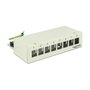 DeLOCK Keystone Desktop Patchpanel 8 Port Gris