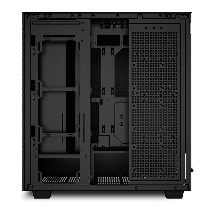 Sharkoon C50 Full Tower ATX Caja de PC Negra con Soporte para Ventiladores de 120/140mm y Radiadores de hasta 360mm