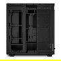 Sharkoon C50 Full Tower ATX Caja de PC Negra con Soporte para Ventiladores de 120/140mm y Radiadores de hasta 360mm