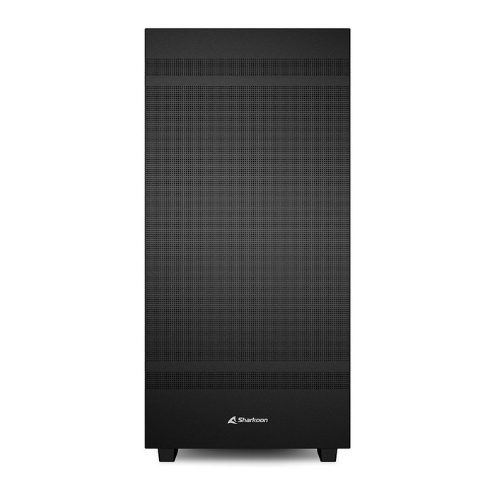 Sharkoon C50 Full Tower ATX Caja de PC Negra con Soporte para Ventiladores de 120/140mm y Radiadores de hasta 360mm