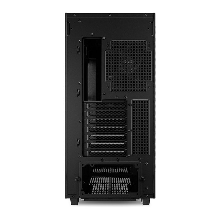 Sharkoon C50 Full Tower ATX Caja de PC Negra con Soporte para Ventiladores de 120/140mm y Radiadores de hasta 360mm