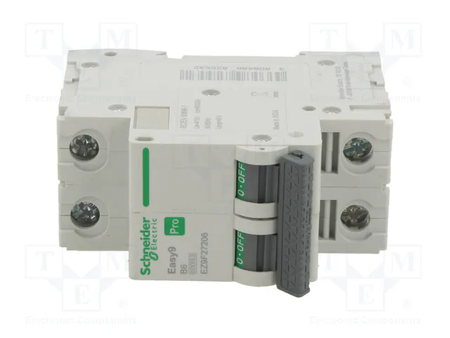 SCHNEIDER ELECTRIC Easy9 Pro EZ9F27206 Interruptor magnetotérmico 2 polos 6A 6kA