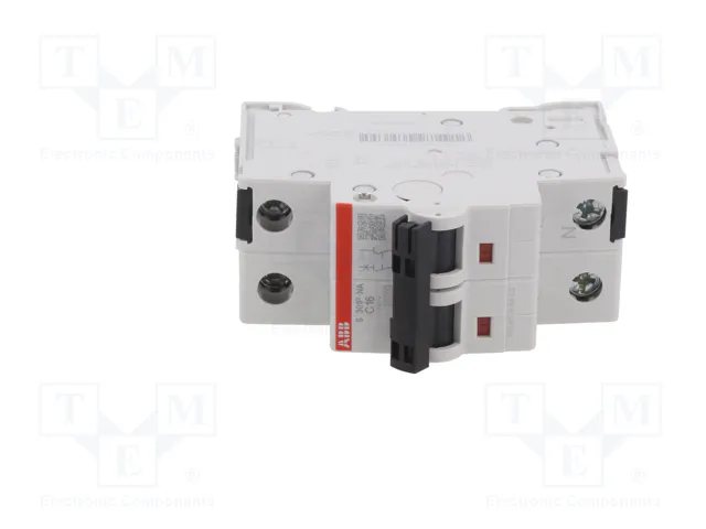 ABB S300P S301P-C16NA Interruptor magnetotérmico 16A 1+N 240VAC 25kA