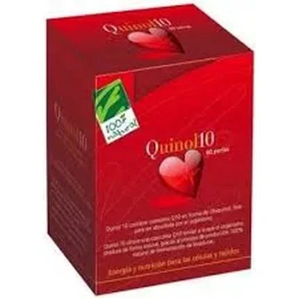 CIEN POR CIEN NATURAL QUINOL 10 100mg 30 perlas