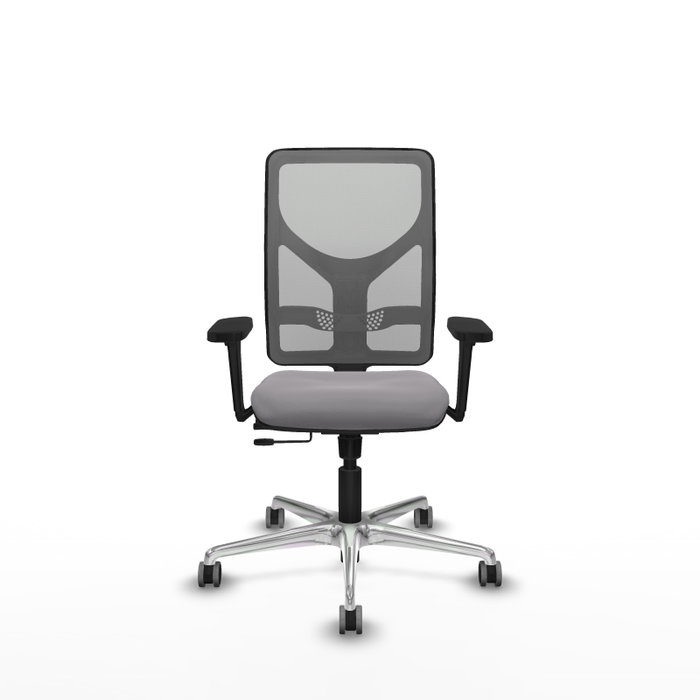 PIQUERAS Y CRESPO Silla de oficina Motilla Gris con Brazos 3D y Mecanismo Sincro/Traslack PIQUERAS Y CRESPO Silla de oficina Motilla Gris con Brazos 3D y Mecanismo Sincro/Traslack